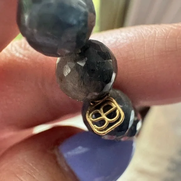 Sydney Evan Beaded Charm Bracelet with 14k Gold and Diamond Charm - Picture 7 of 12